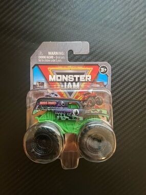 Grave Digger Green Monster Truck Toy
